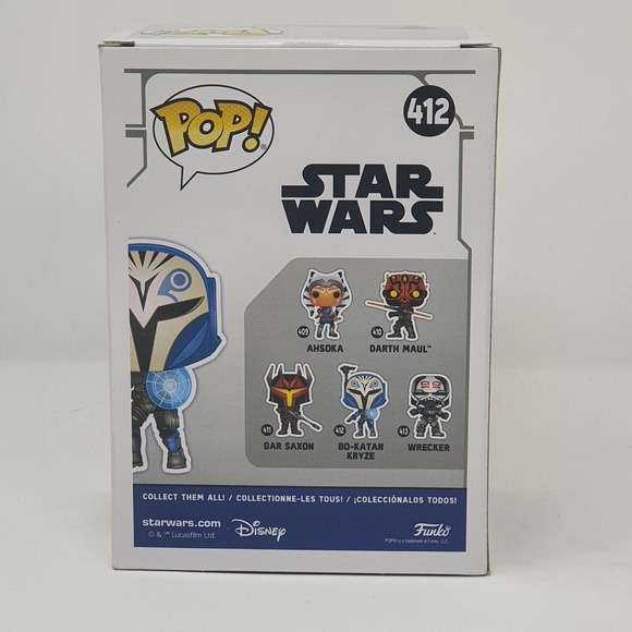 Funko Pop Star Wars The Clone Wars: Bo-Katan Kryze Bobble-Head #52026 - Picture 4 of 7